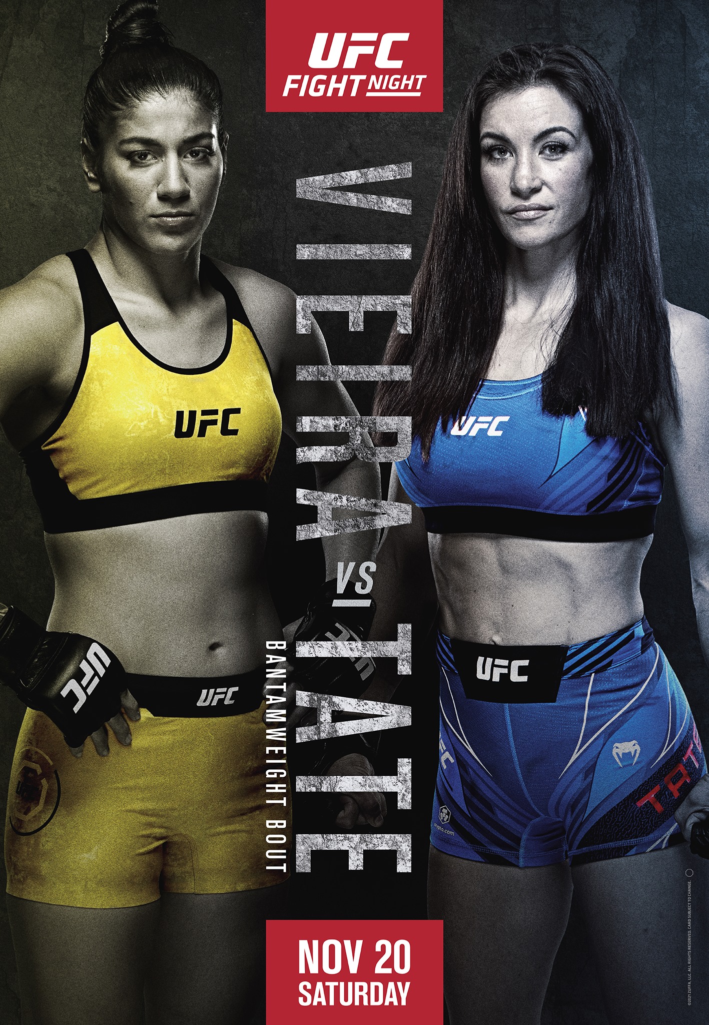 UFC Fight Night 198 Poster November 19, 2021
