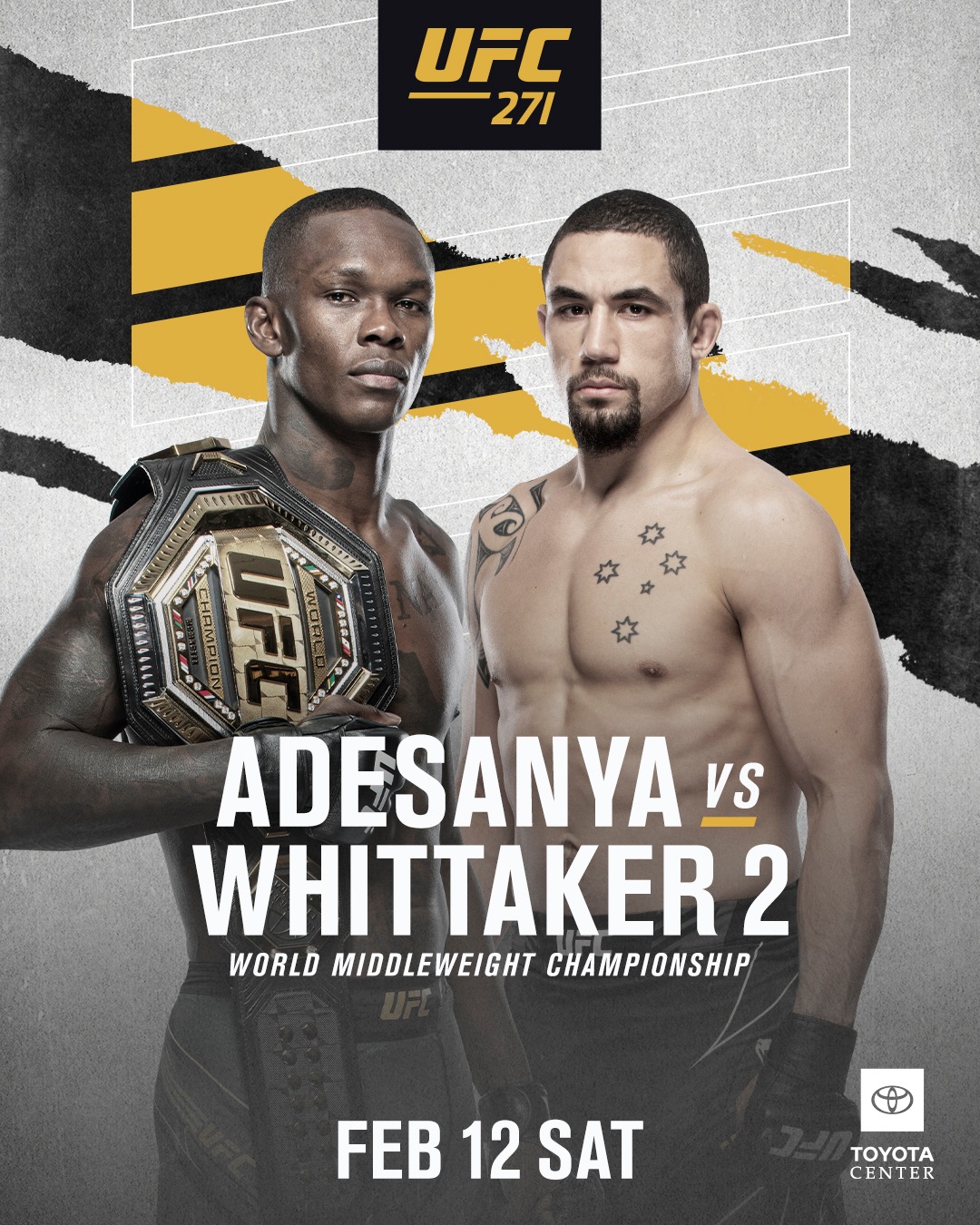 UFC 271 Poster December 12, 2021