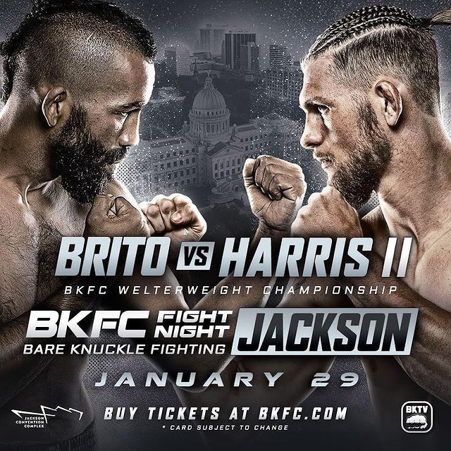 BKFC FN Jackson Poster January 07, 2022