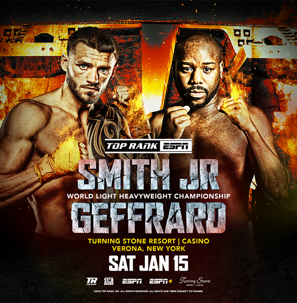  Smith Jr. vs. Geffrard Poster January 10, 2022