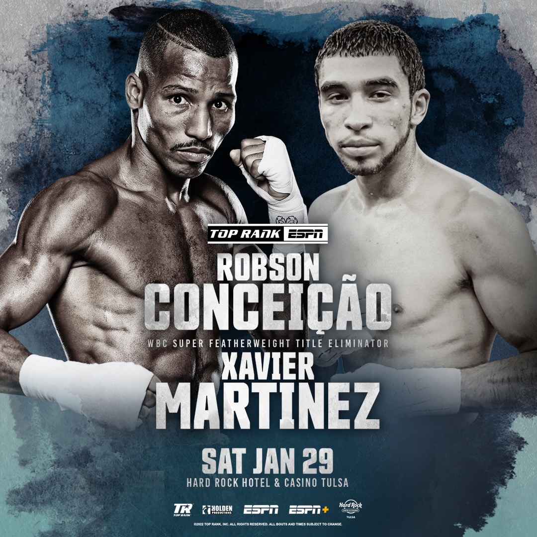 Conceicao vs. Martinez Poster January 10, 2022