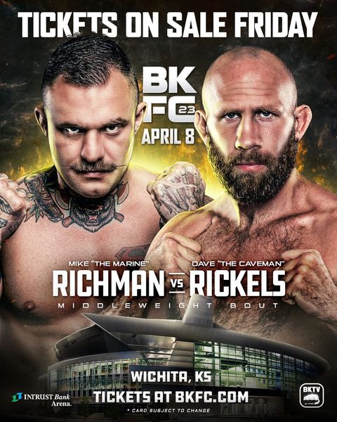 BKFC 23 Poster March 13, 2022