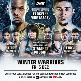 One - Winter Warriors Poster March 19, 2022