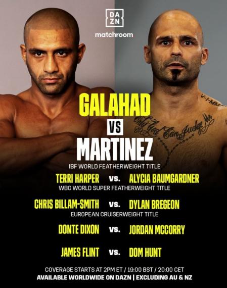 Galahad vs. Martinez Poster March 19, 2022