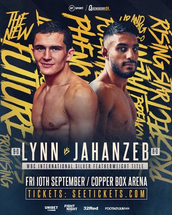 Lynn vs. Jahanzeb Poster March 19, 2022