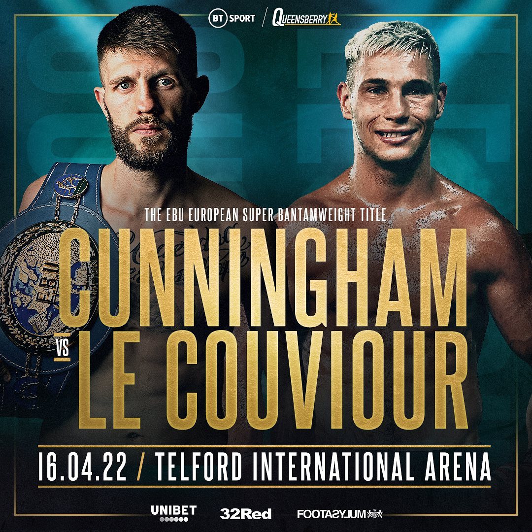 Cunningham vs. Le Couviour Poster March 21, 2022