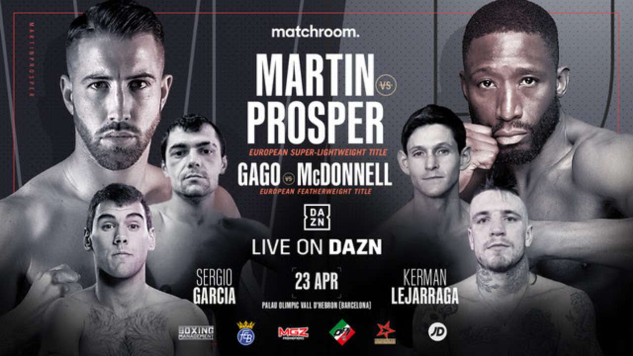 Martin vs. Prospere Poster March 25, 2022