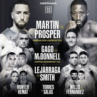 Martin vs. Prospere Poster March 26, 2022