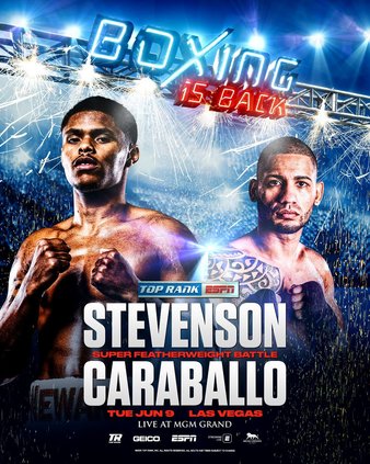 Stevenson vs. Caraballo Poster March 30, 2022