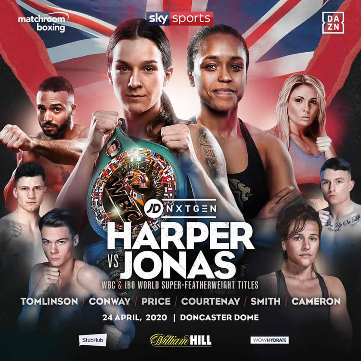 Harper vs. Jonas Poster March 30, 2022