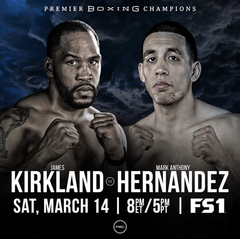 Kirkland vs. Hernandez Poster April 02, 2022