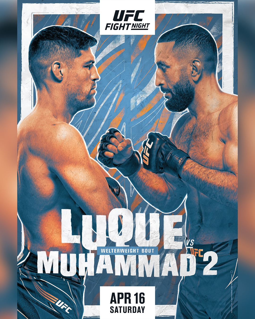 UFC on ESPN 34 Poster April 12, 2022