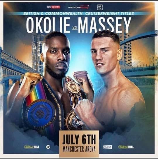 Okolie vs. Massey Poster April 15, 2022