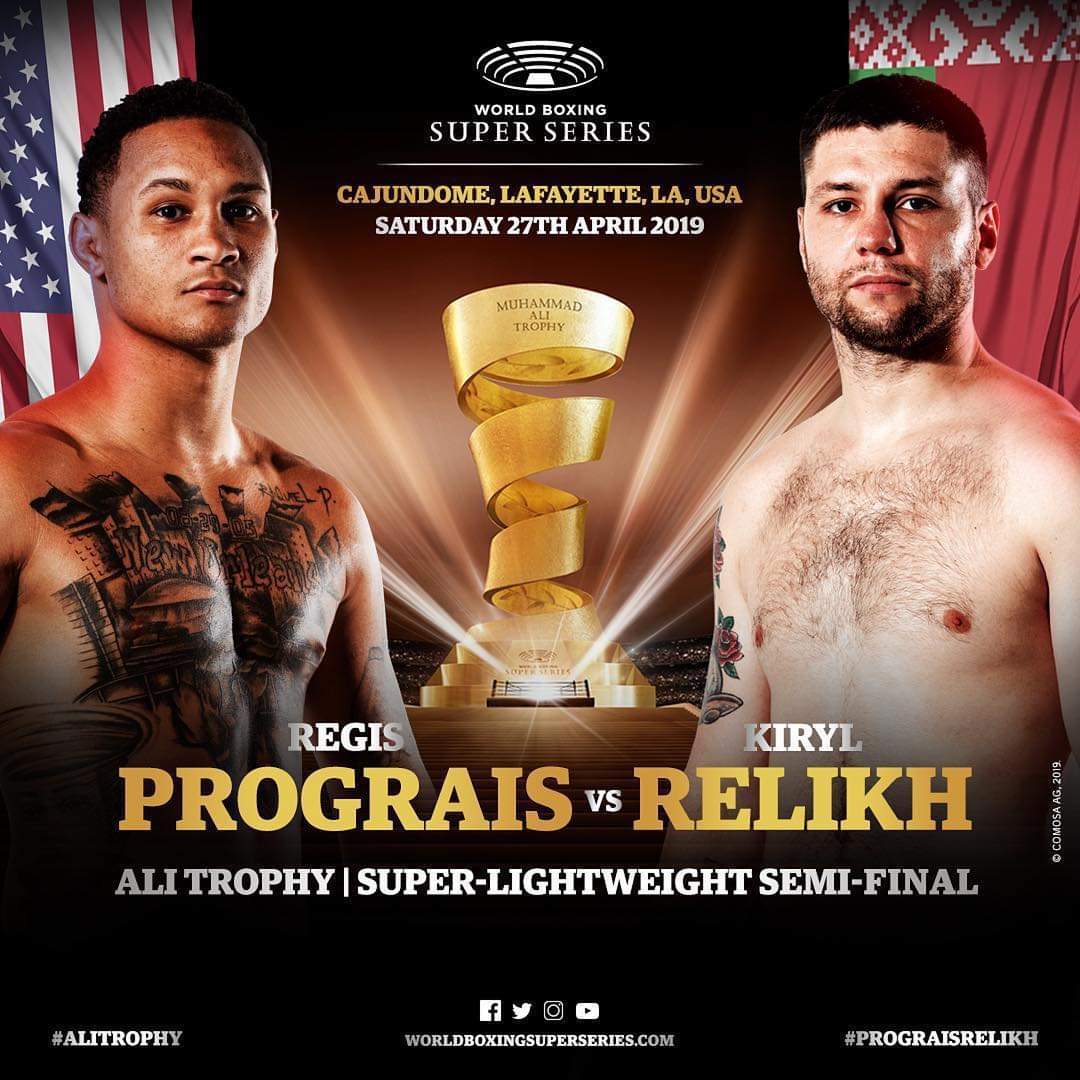 Regis Prograis vs. Kiryl Relikh Poster April 22, 2022