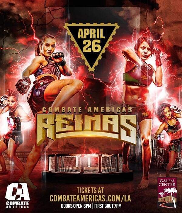 Combate 36 Poster April 28, 2022