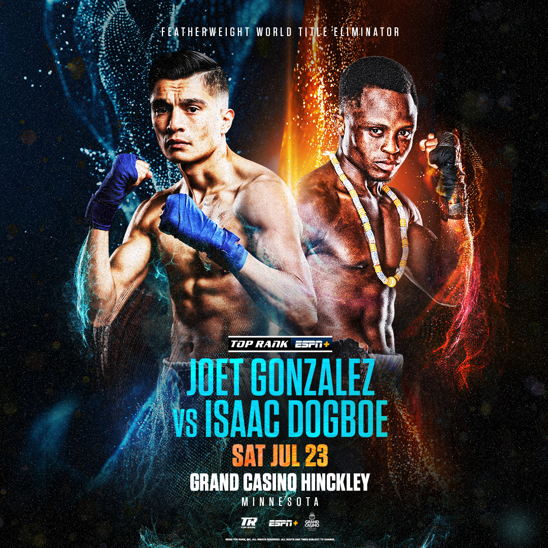 Gonzalez vs. Dogboe Poster June 19, 2022
