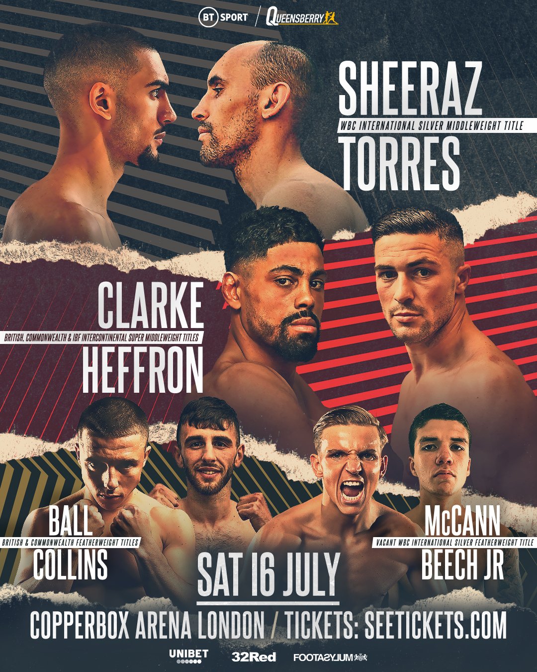 Sheeraz vs. Torres Poster June 19, 2022