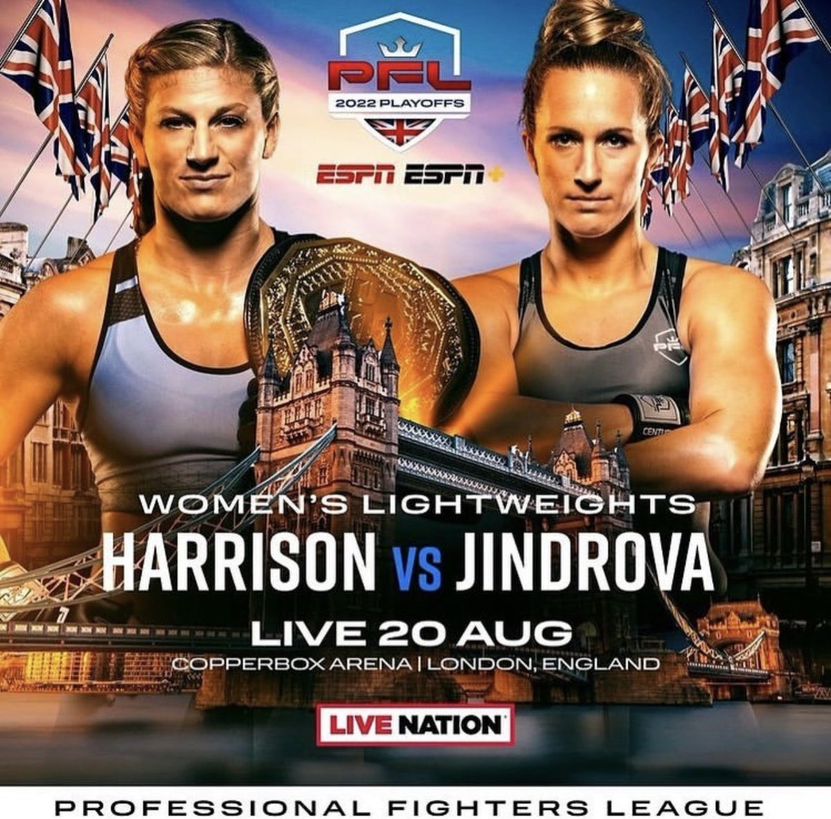 Professional Fighters League - PFL 9: 2022 Playoffs Poster August 17, 2022