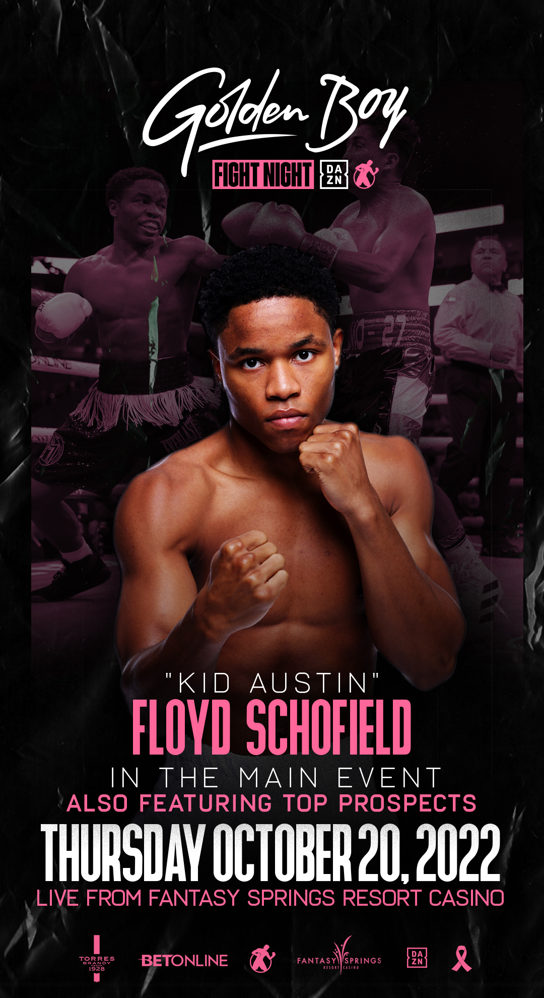 Schofield vs. Rosas Poster September 18, 2022
