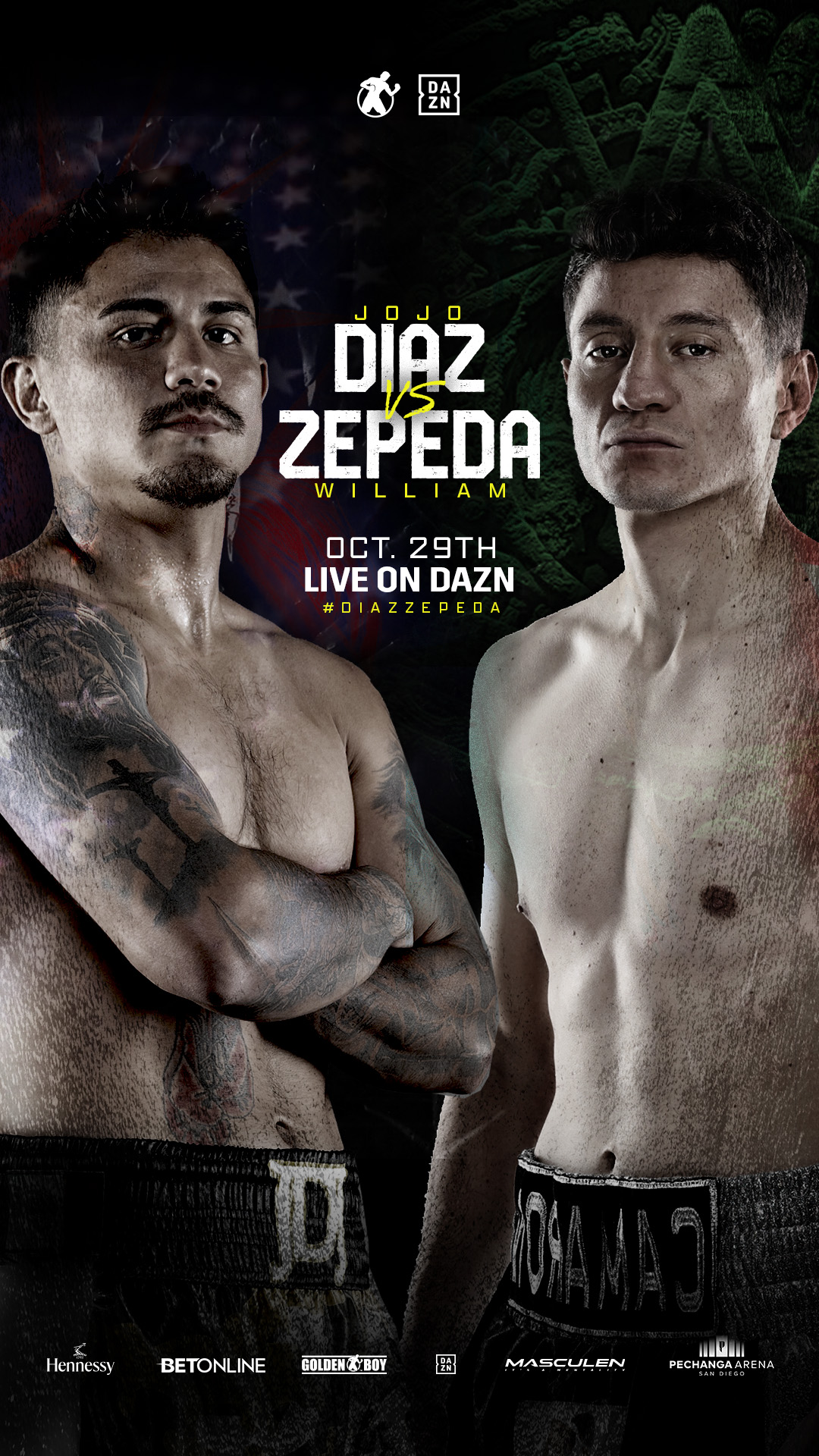 Diaz vs. Zepeda Poster September 18, 2022