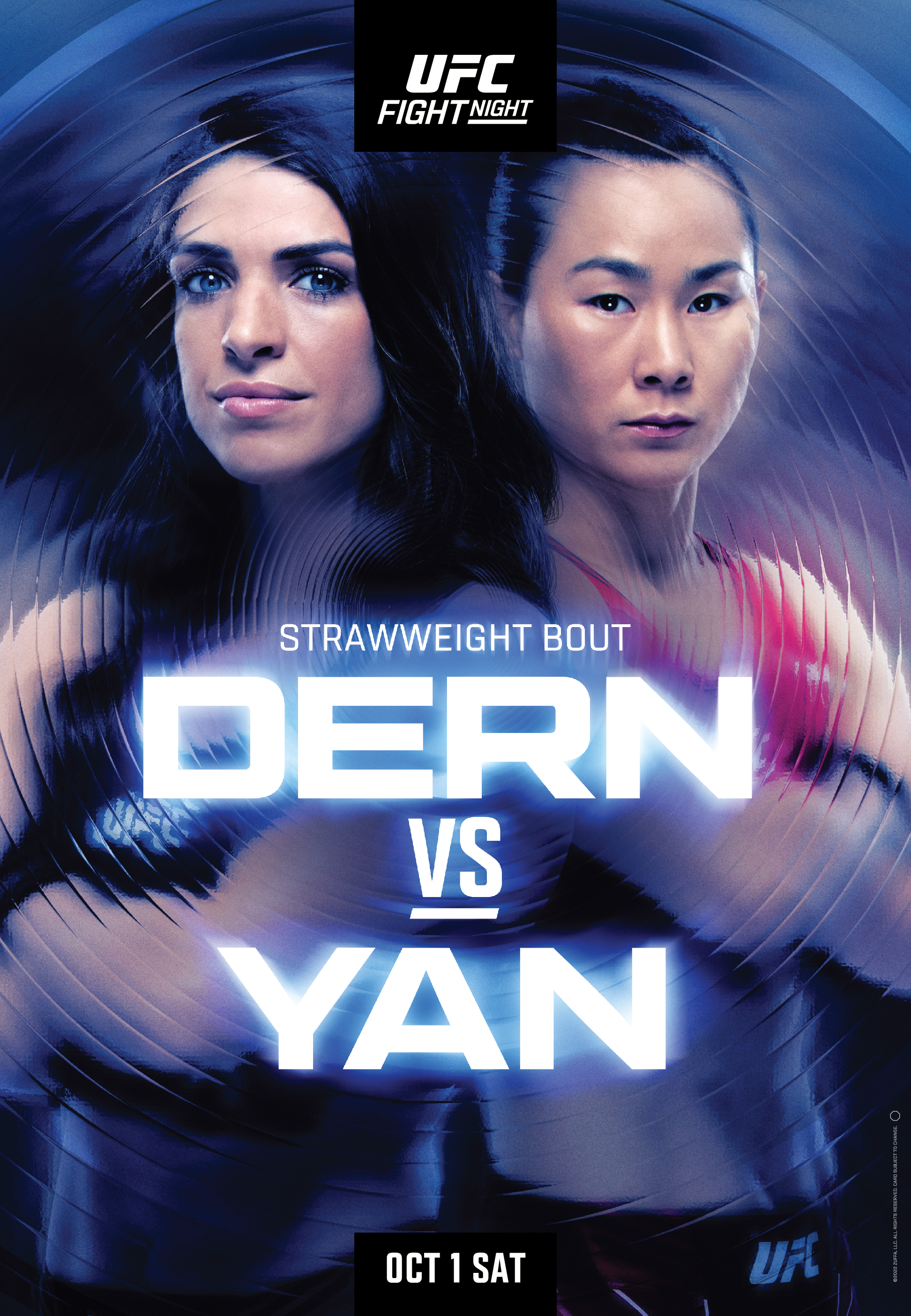 UFC Fight Night 211 Poster September 26, 2022