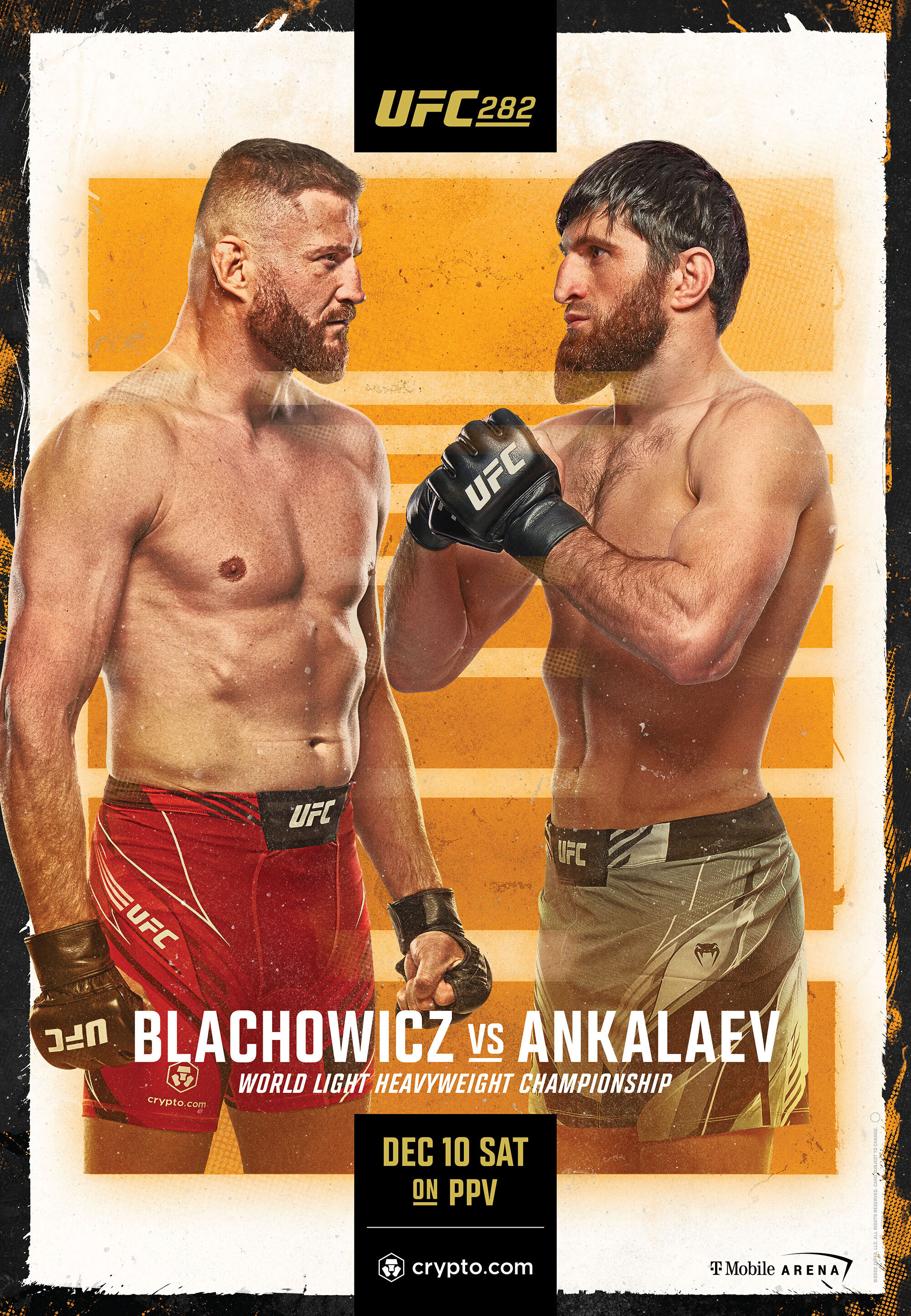 UFC 282 Poster December 05, 2022