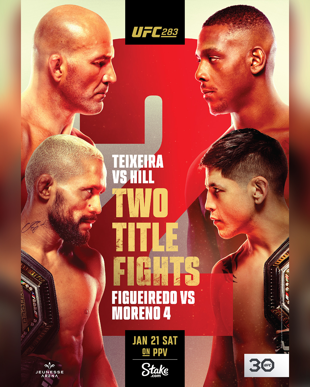 UFC 283 Poster December 27, 2022