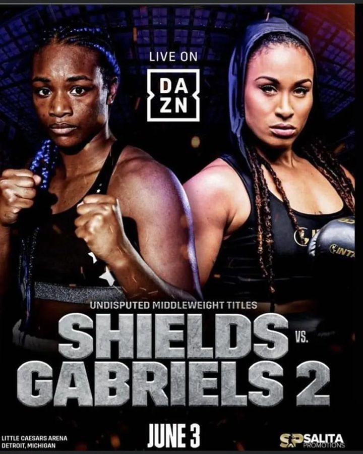 Shields vs. Gabriels 2 Poster April 10, 2023