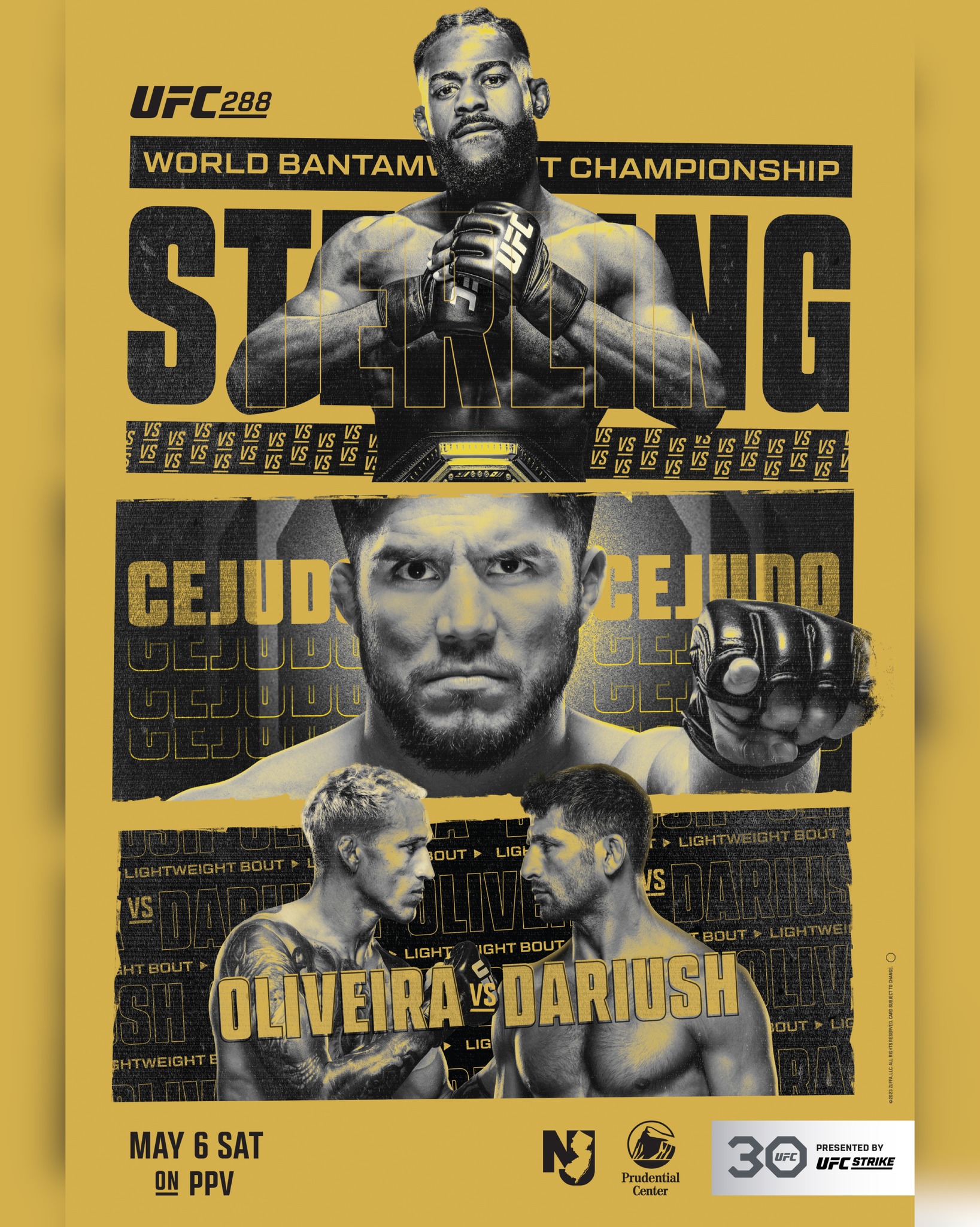 UFC 288 Poster May 01, 2023