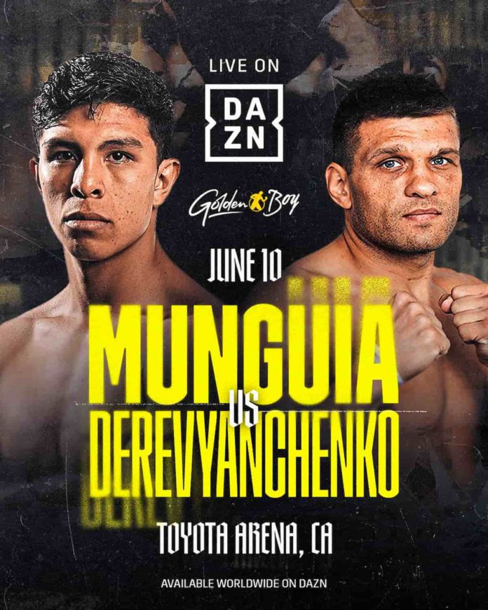 Munguia vs. Derevyanchenko Poster May 14, 2023