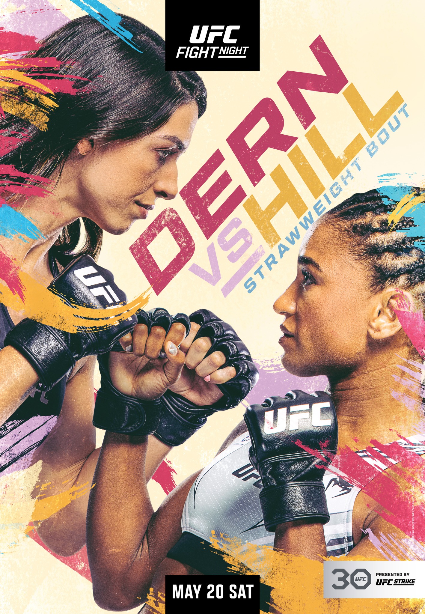 UFC Fight Night 223 Poster May 16, 2023