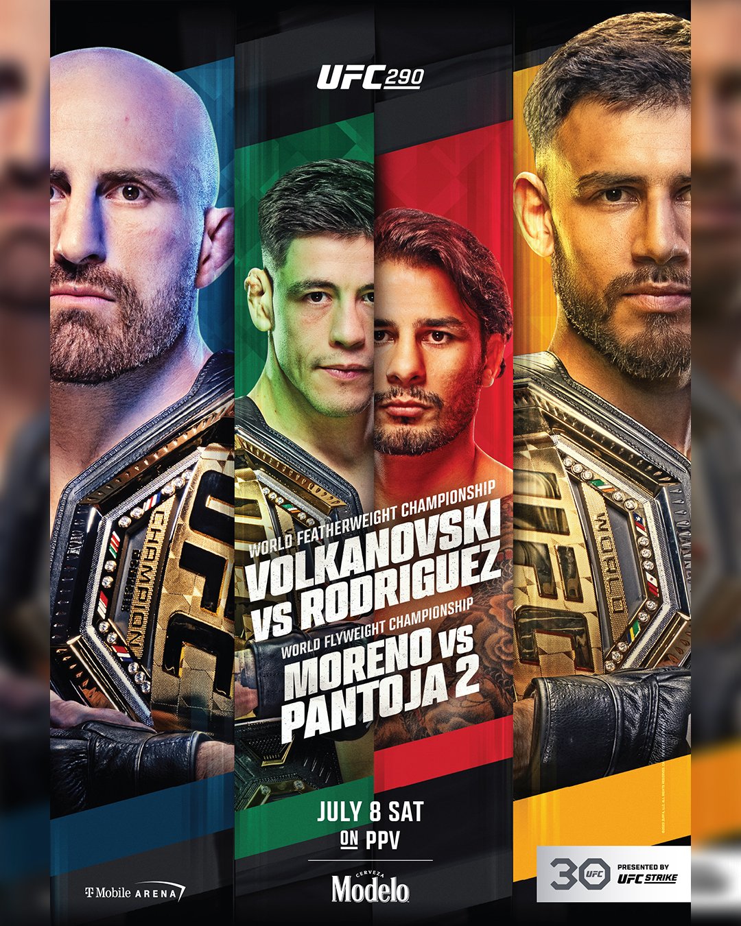 UFC 290 Poster June 12, 2023