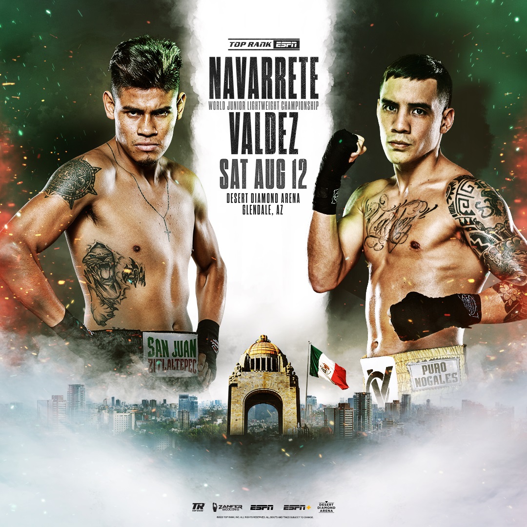 Navarrete vs. Valdez Poster June 25, 2023