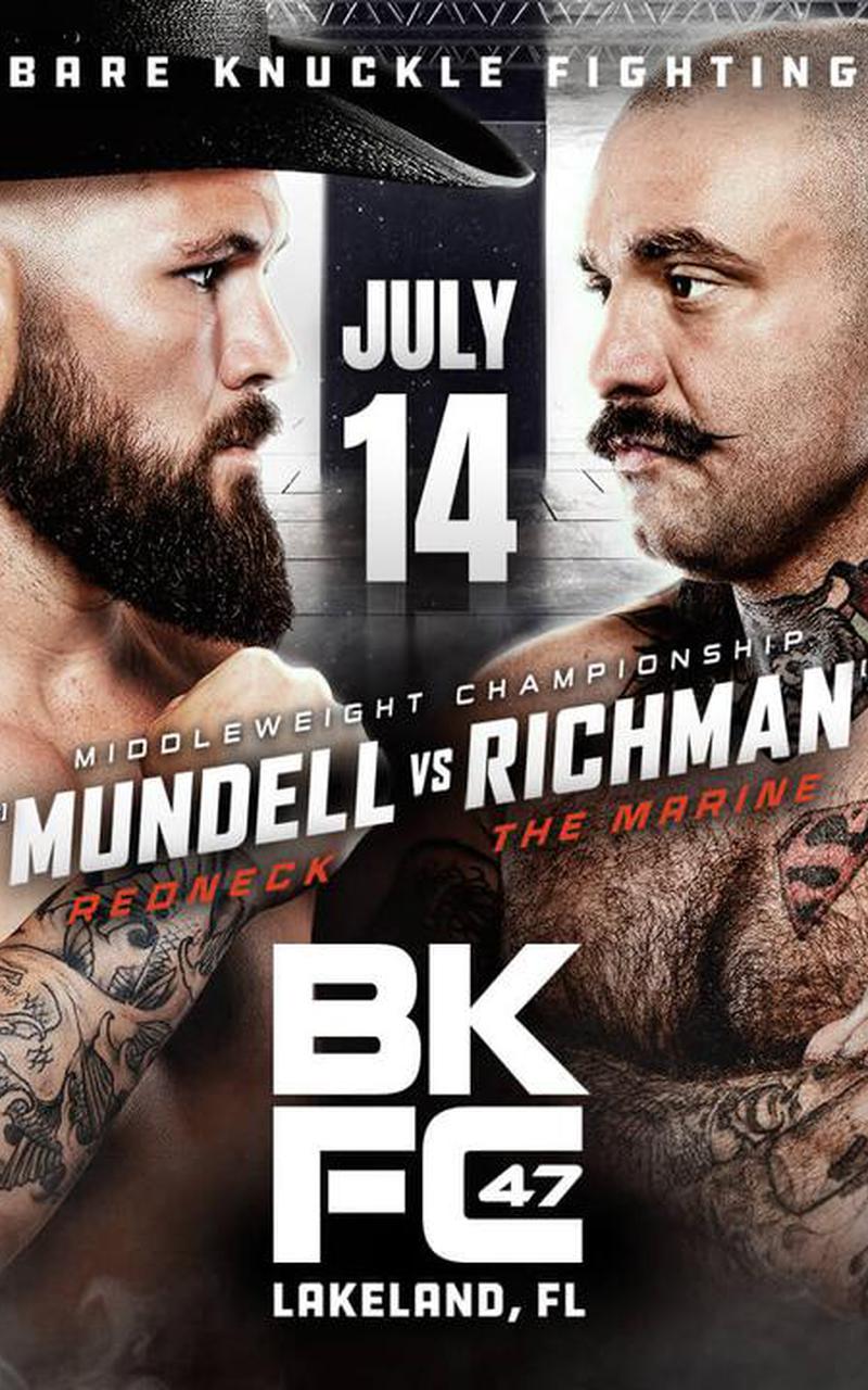 BKFC 47 Poster June 25, 2023