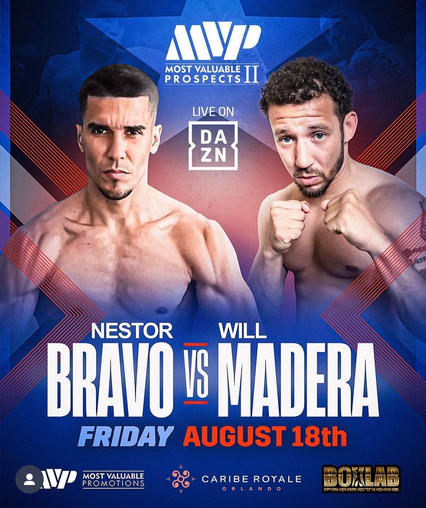 Bravo vs. Madera Poster July 17, 2023