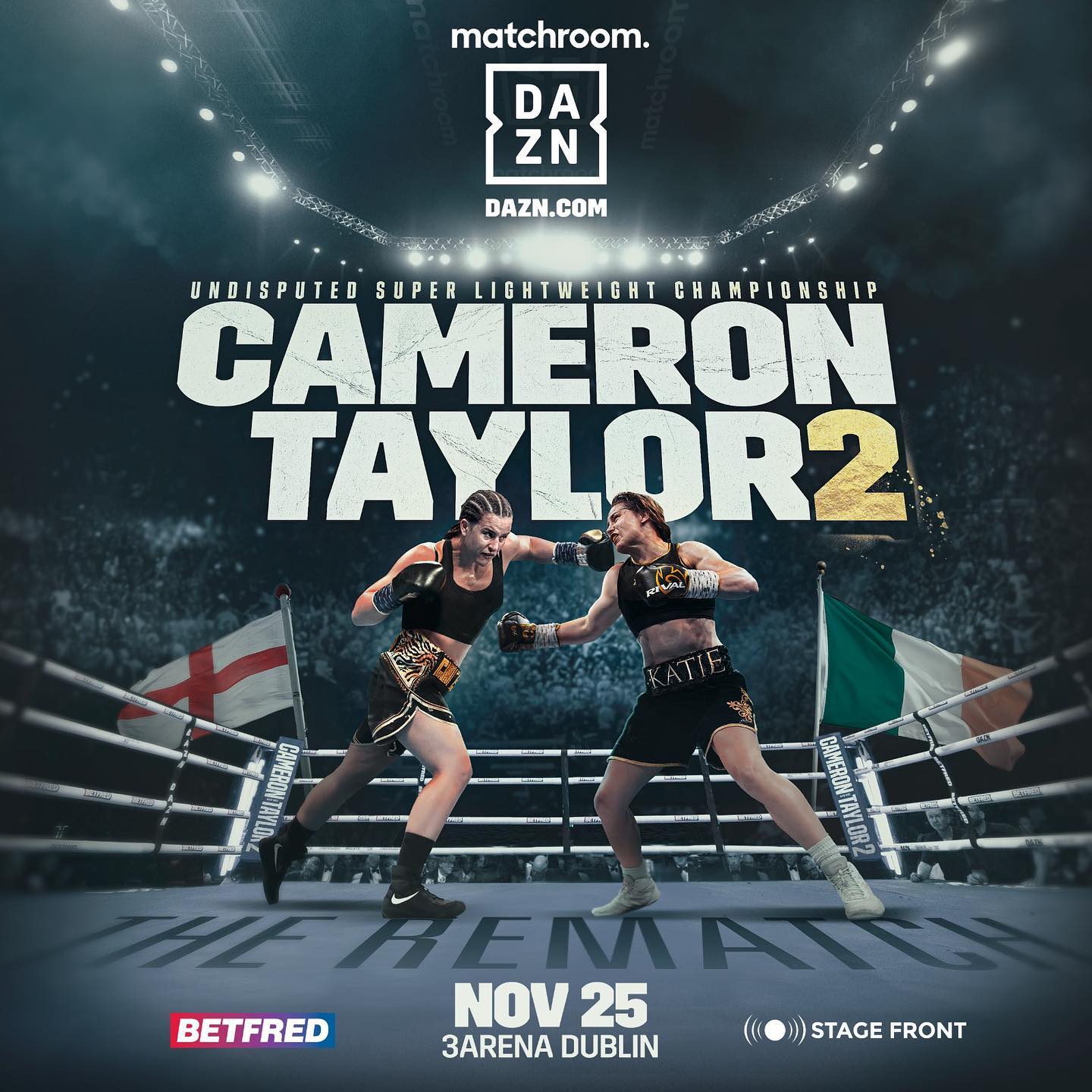 Cameron vs. Taylor 2 Poster August 06, 2023