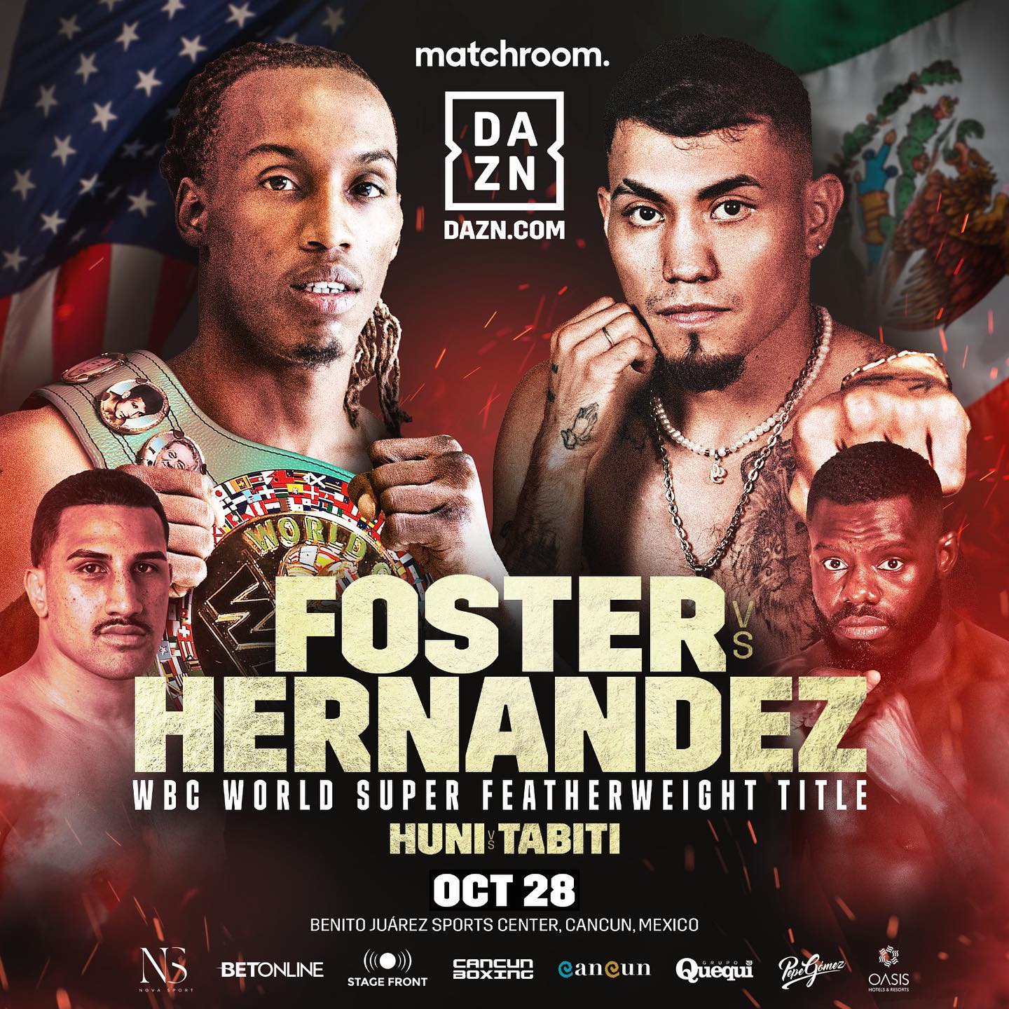 Foster vs. Hernandez Poster September 10, 2023