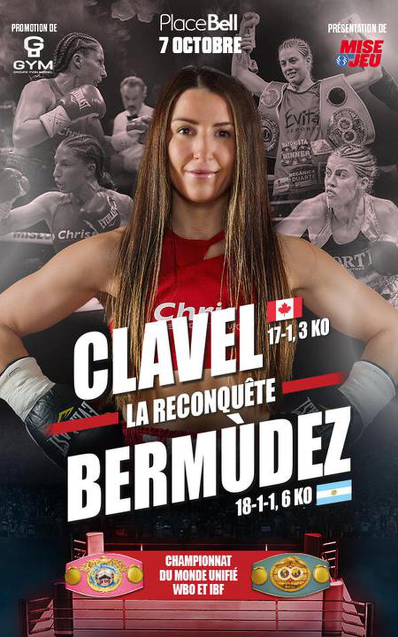 Clavel vs. Bermudez Poster September 17, 2023