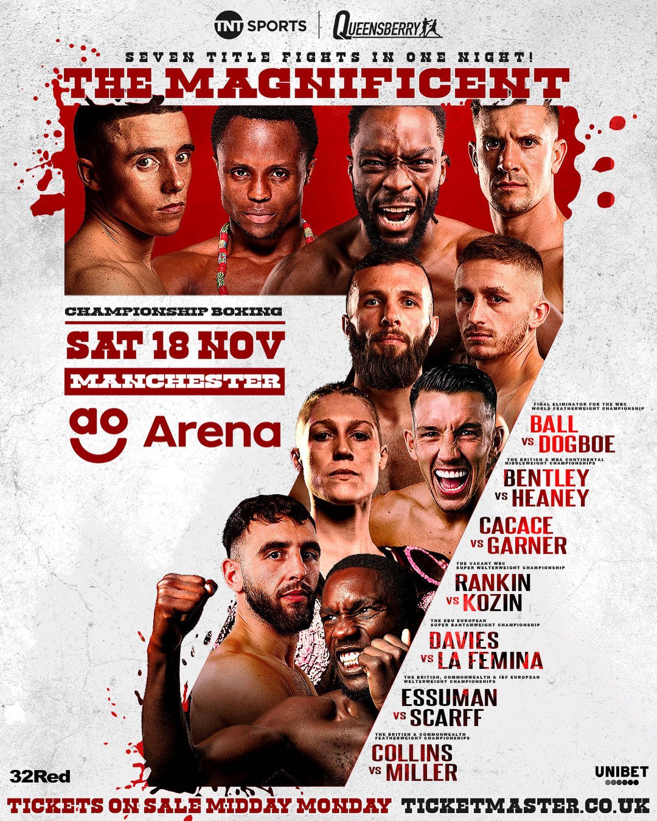 Ball vs. Dogbo Poster October 01, 2023
