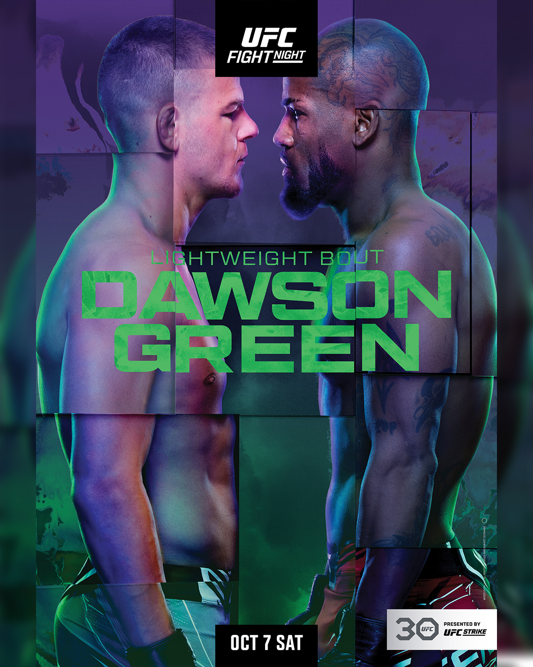UFC Fight Night 229 Poster October 02, 2023