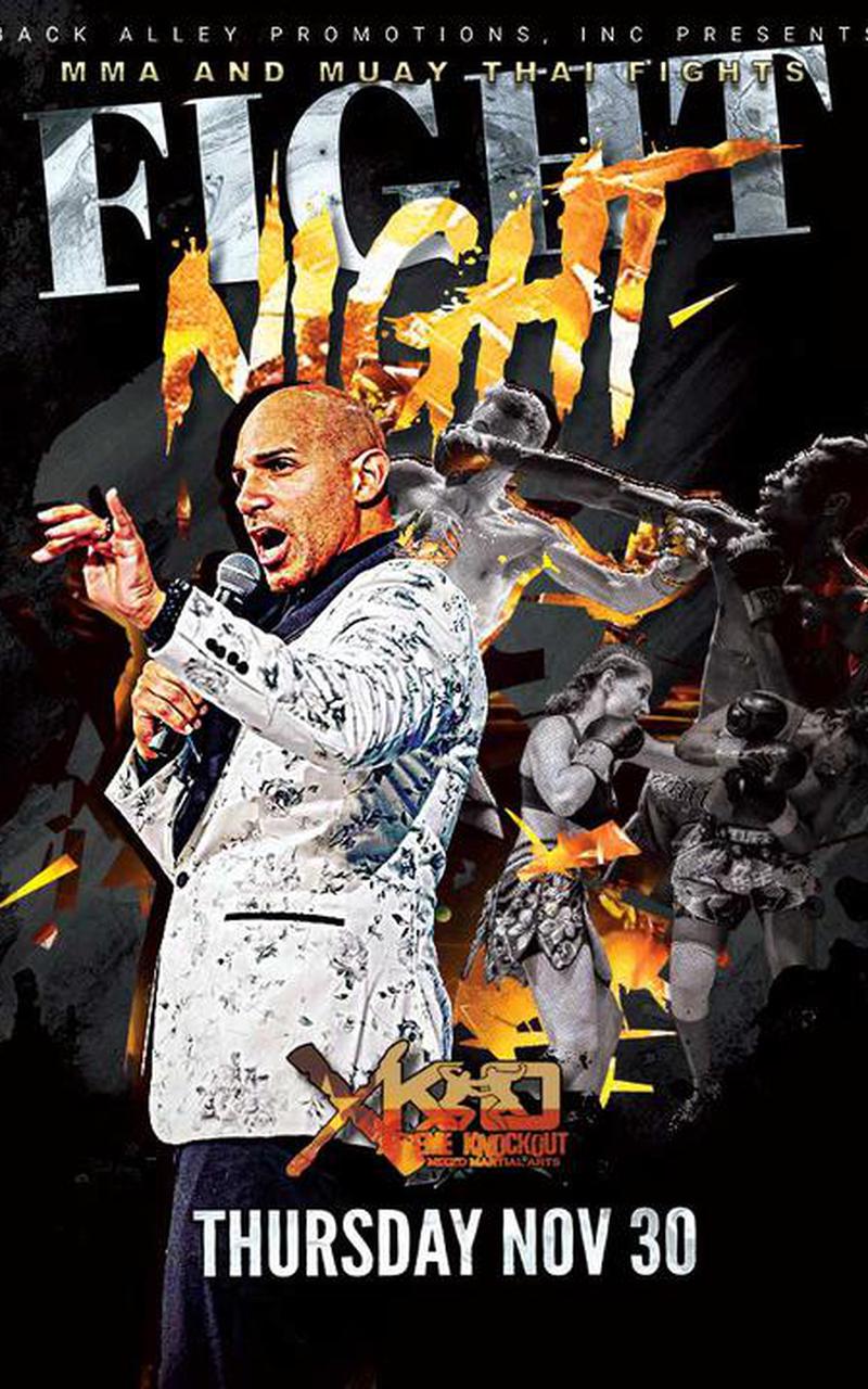 XKO - Fight Night Poster November 12, 2023
