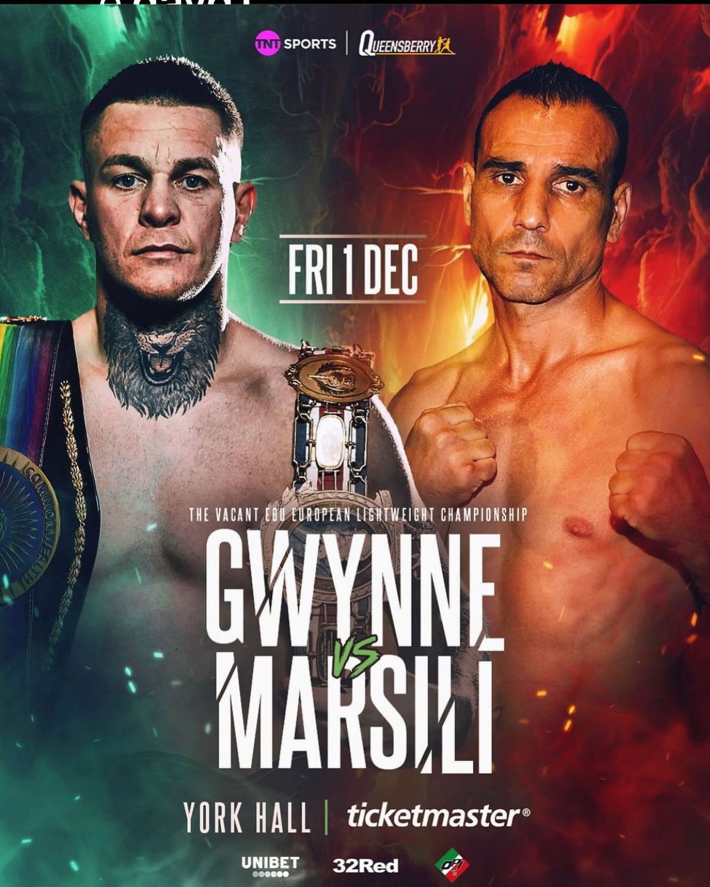 Gwynne vs. Marsili Poster November 12, 2023