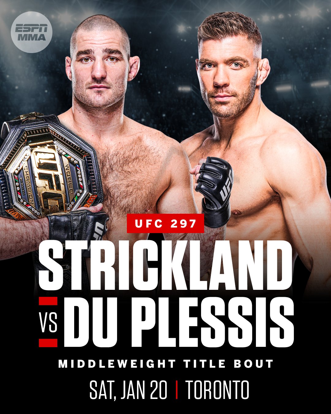 UFC 297 Poster November 13, 2023