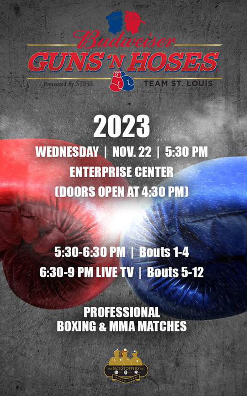 Shamrock FC - Budweiser Guns N' Hoses 2023 Poster November 19, 2023