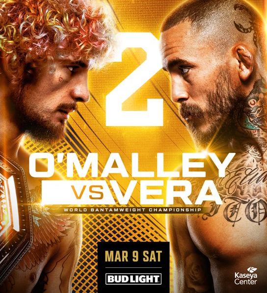 UFC 299 Poster January 15, 2024