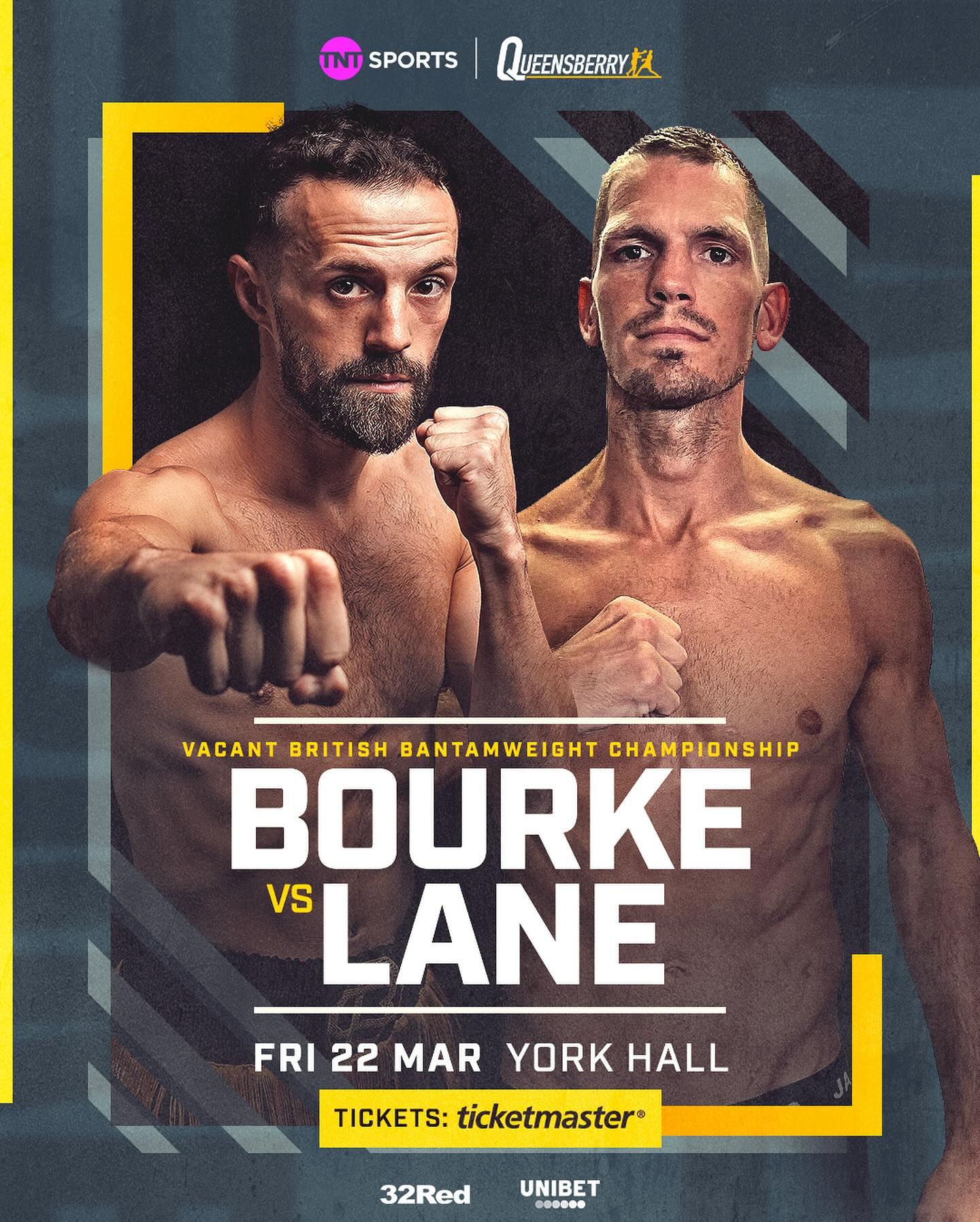 Bourke vs. Lane Poster February 05, 2024