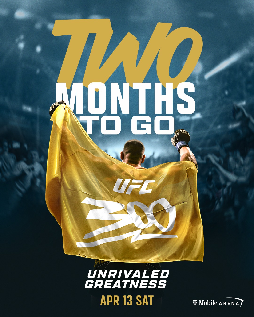 UFC 300 Poster February 19, 2024
