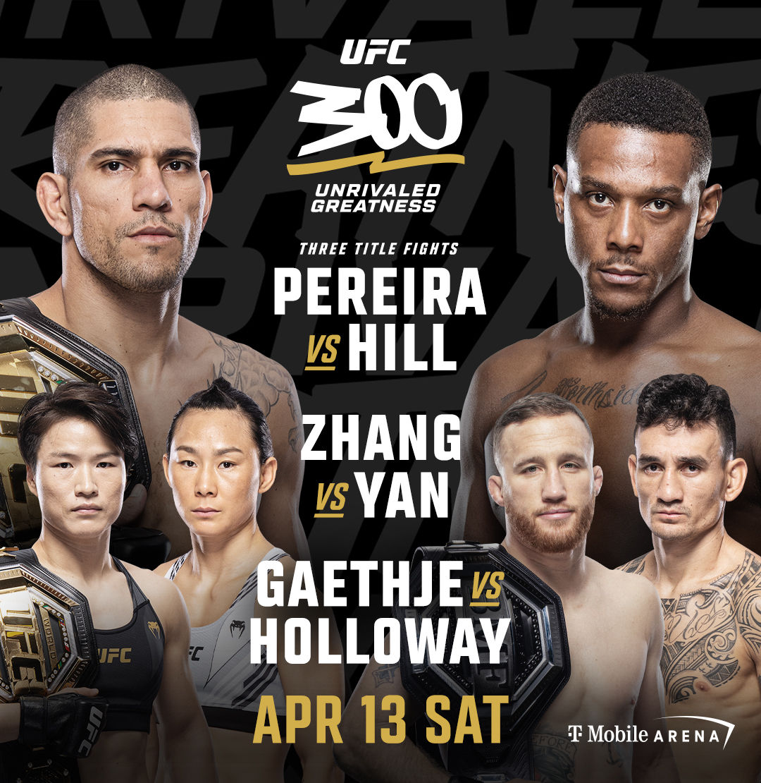 UFC 300 Poster March 02, 2024