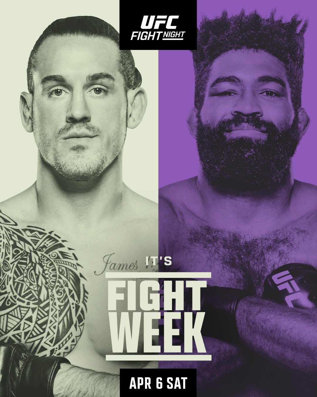 UFC Fight Night 240 Poster April 02, 2024