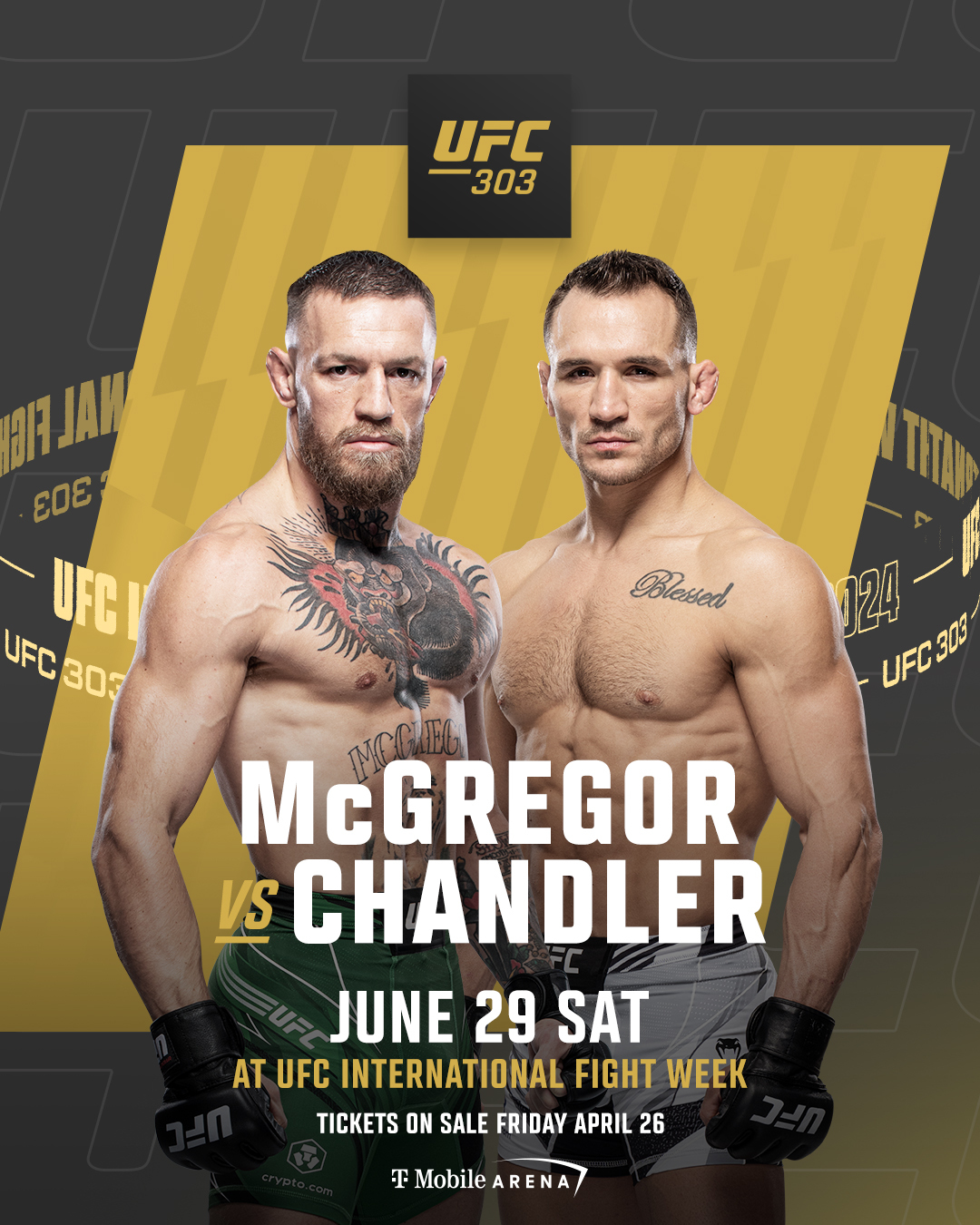UFC 303 Poster April 29, 2024